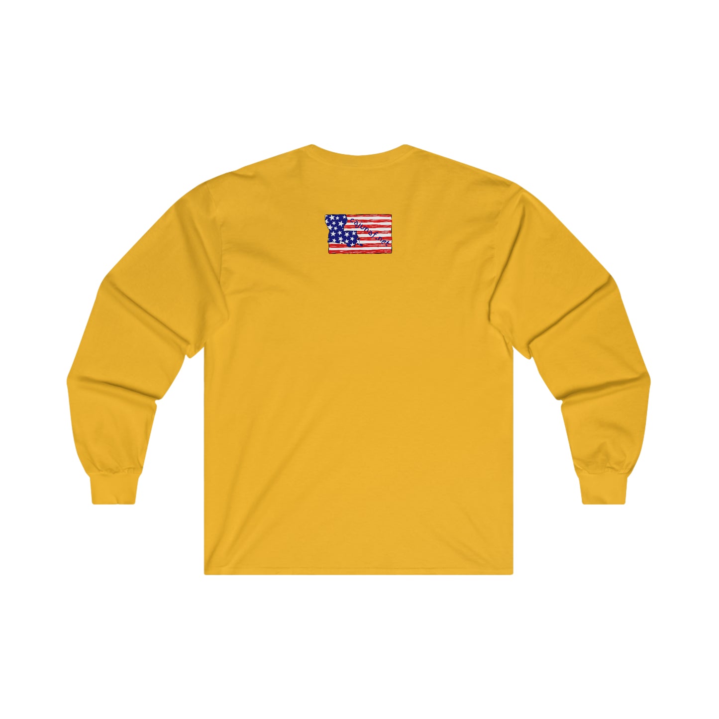 "PEACE LOVE MARDI GRAS" Ultra Cotton Long Sleeve Tee