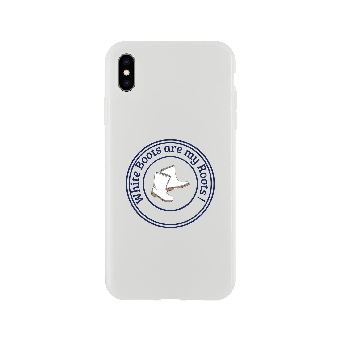 White Boots Flexi Case