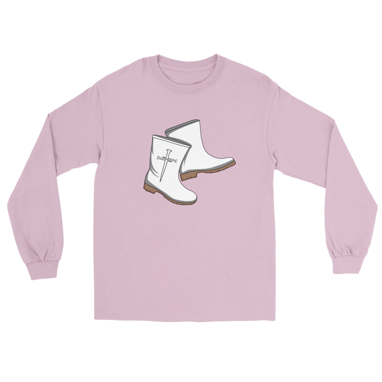 "3 Nails Cross" Classic Unisex Long sleeve T-shirt