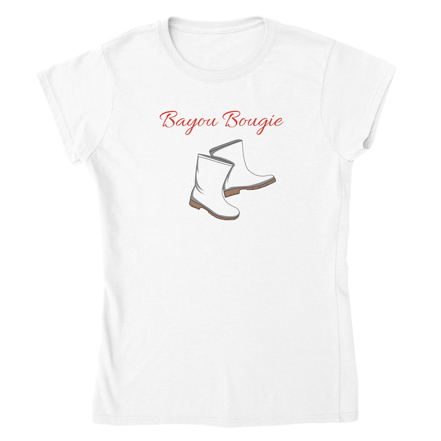 Bayou Bougie Classic Womens Crewneck T-shirt