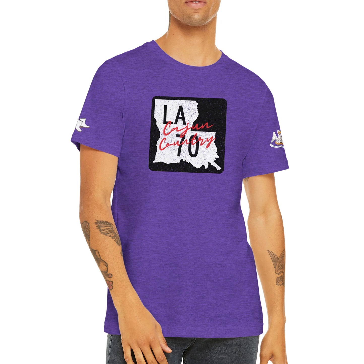 LA 70 Premium Unisex Crewneck T-shirt