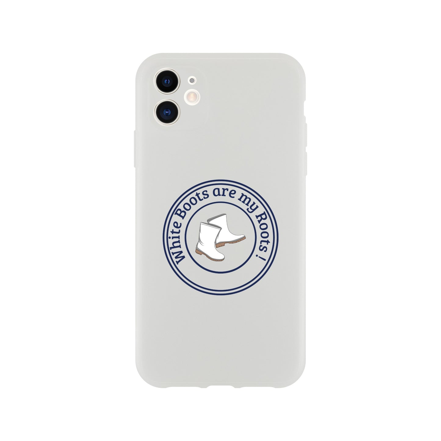 White Boots Flexi Case