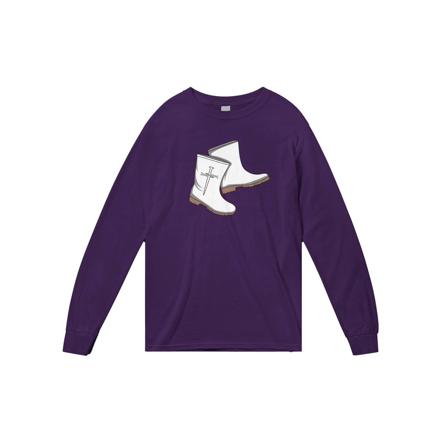 "3 Nails Cross" Classic Unisex Long sleeve T-shirt