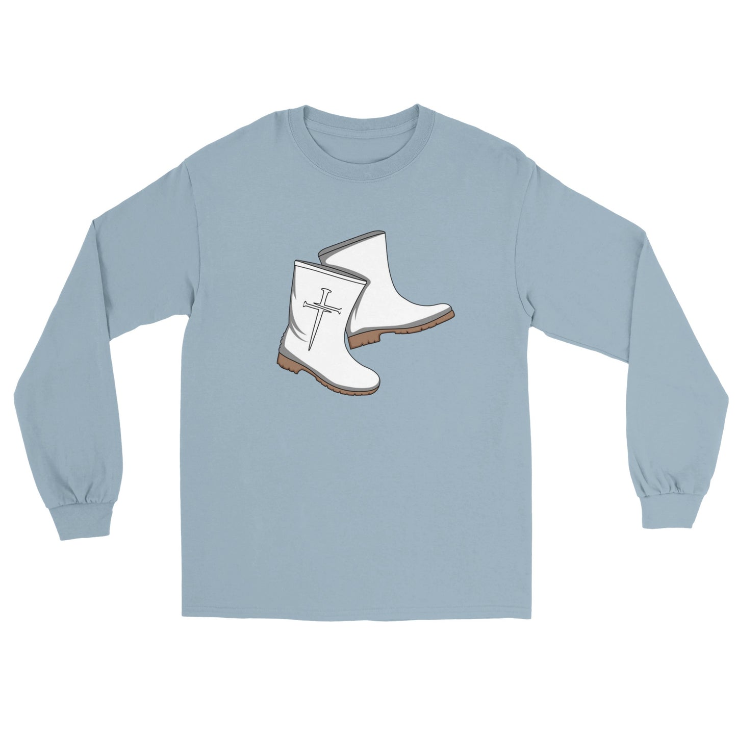 "3 Nails Cross" Classic Unisex Long sleeve T-shirt