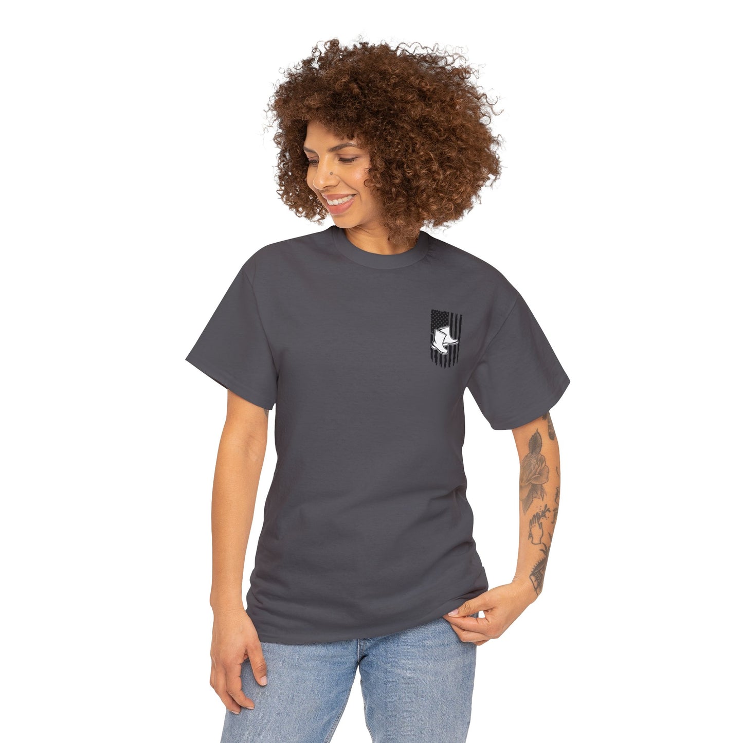 Ameri-Cajun Unisex Heavy Cotton Short sleeve  Tee