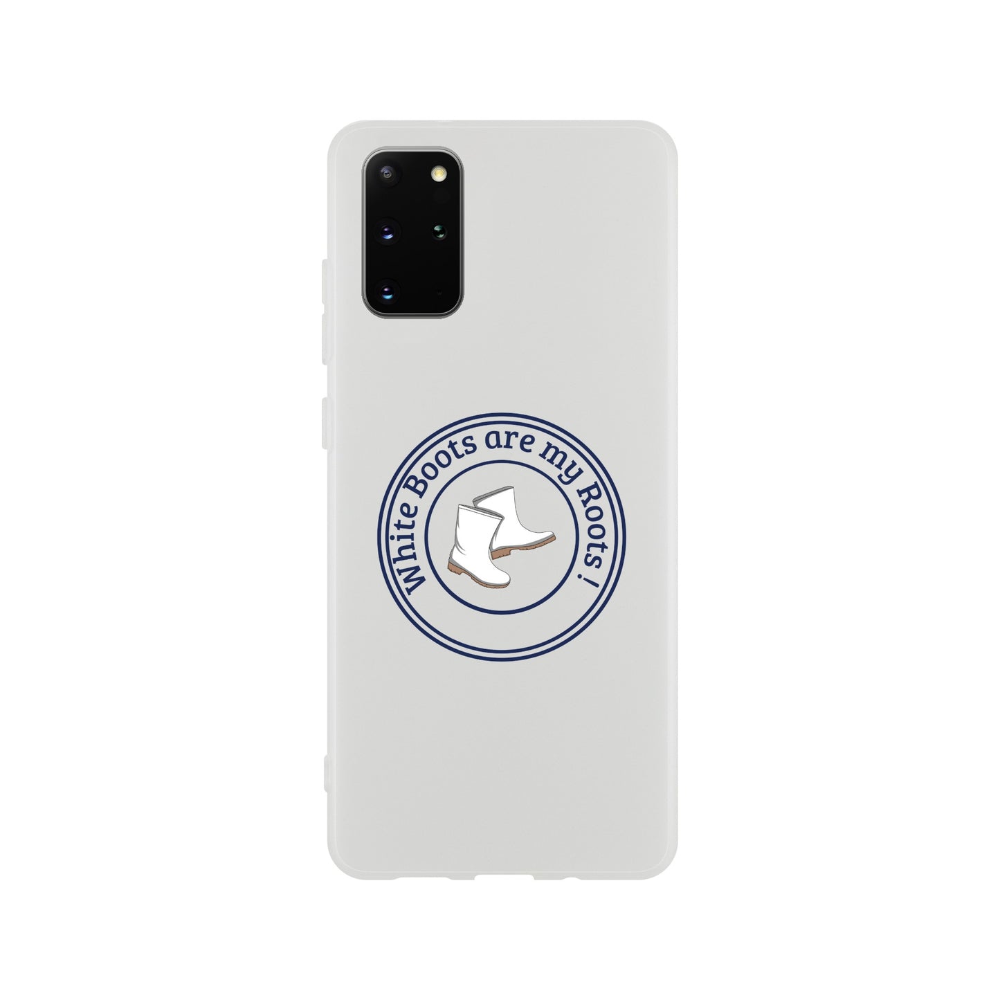 White Boots Flexi Case