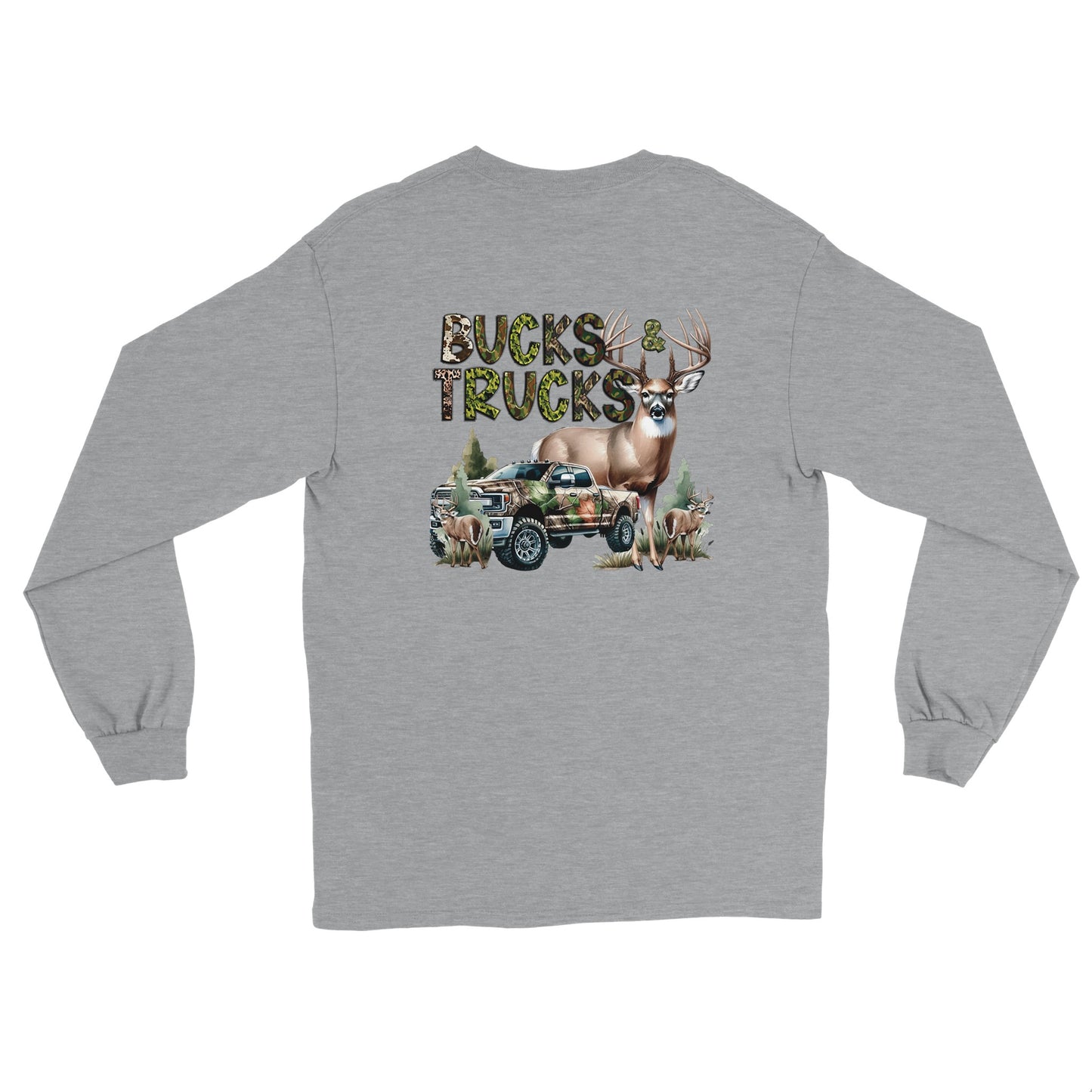 Bucks and Trucks Classic Unisex Long sleeve T-shirt