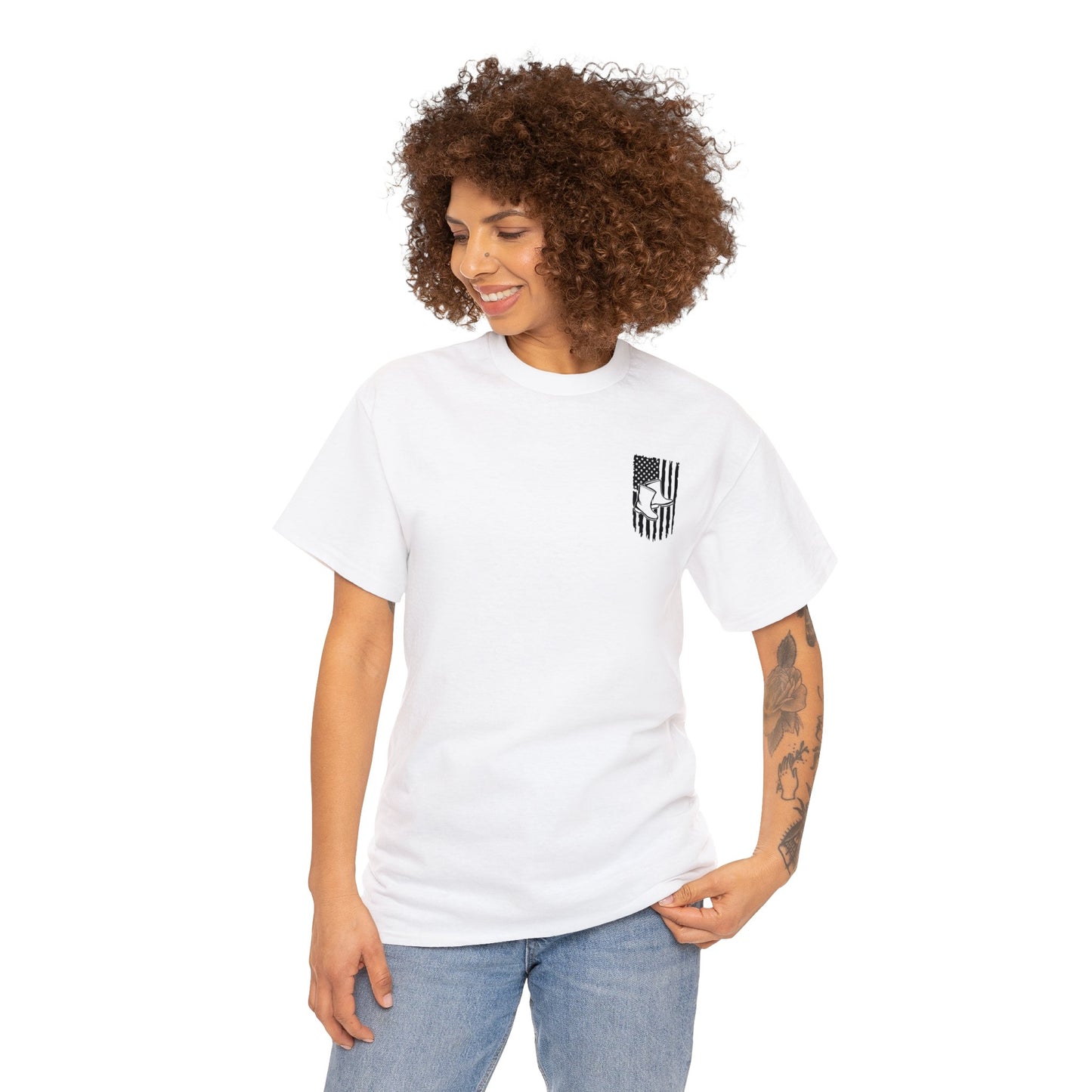 Ameri-Cajun Unisex Heavy Cotton Short sleeve  Tee