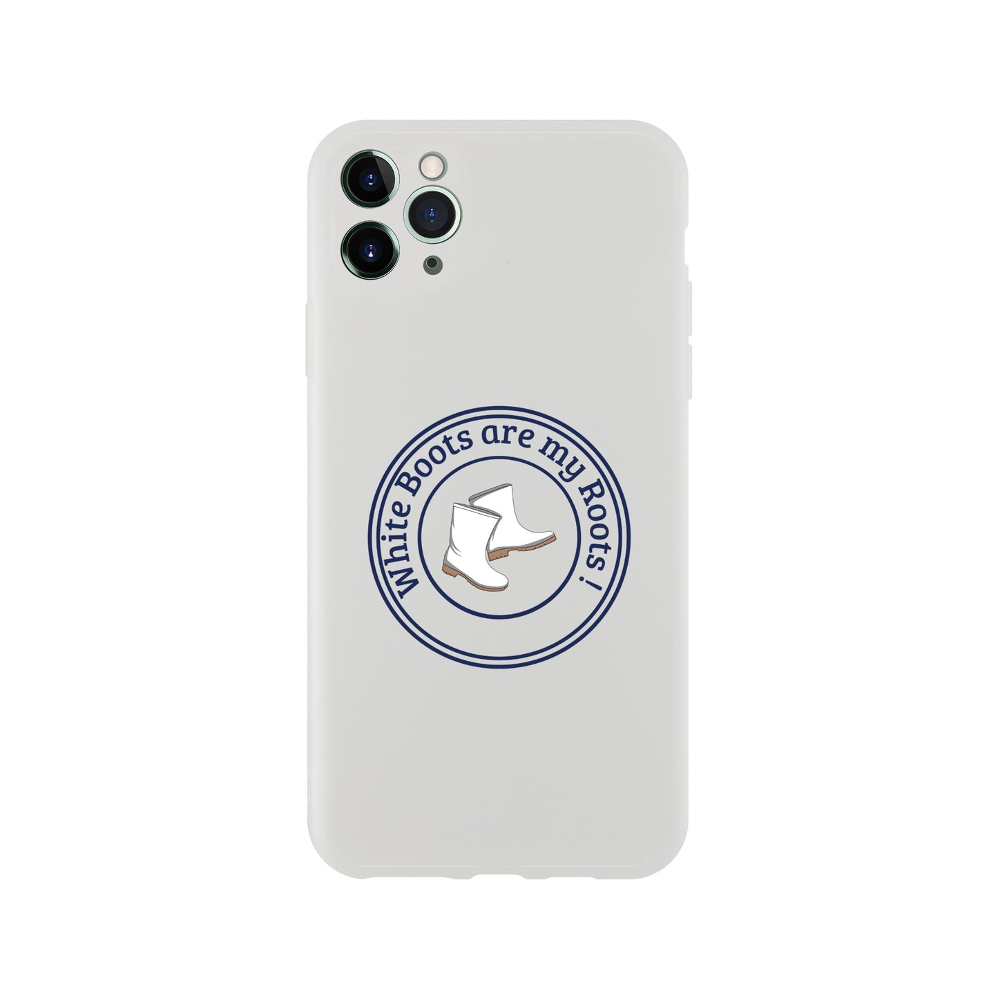 White Boots Flexi Case