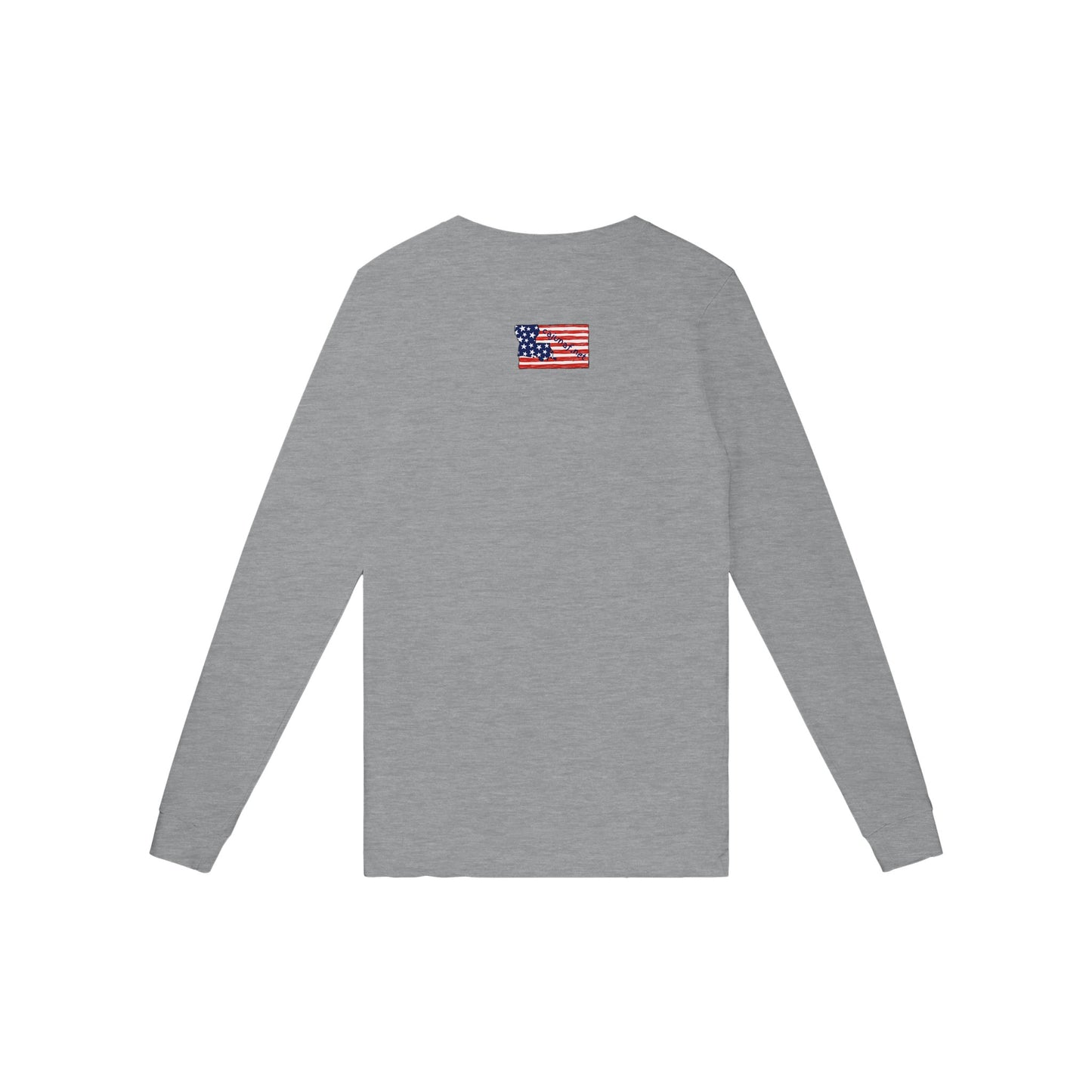 Our New Cajun American Flag Classic Unisex Long sleeve T-shirt