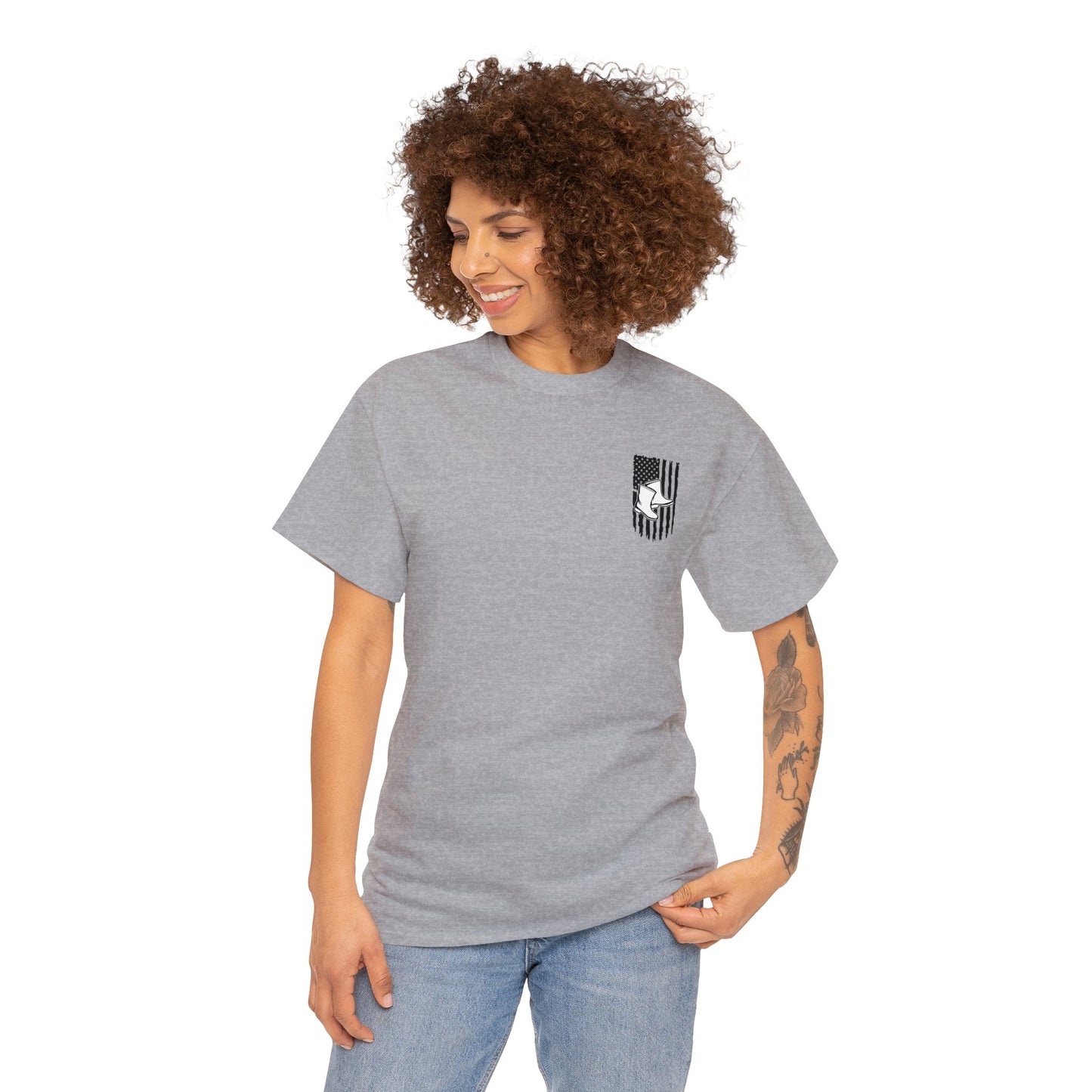 Ameri-Cajun Unisex Heavy Cotton Short sleeve  Tee