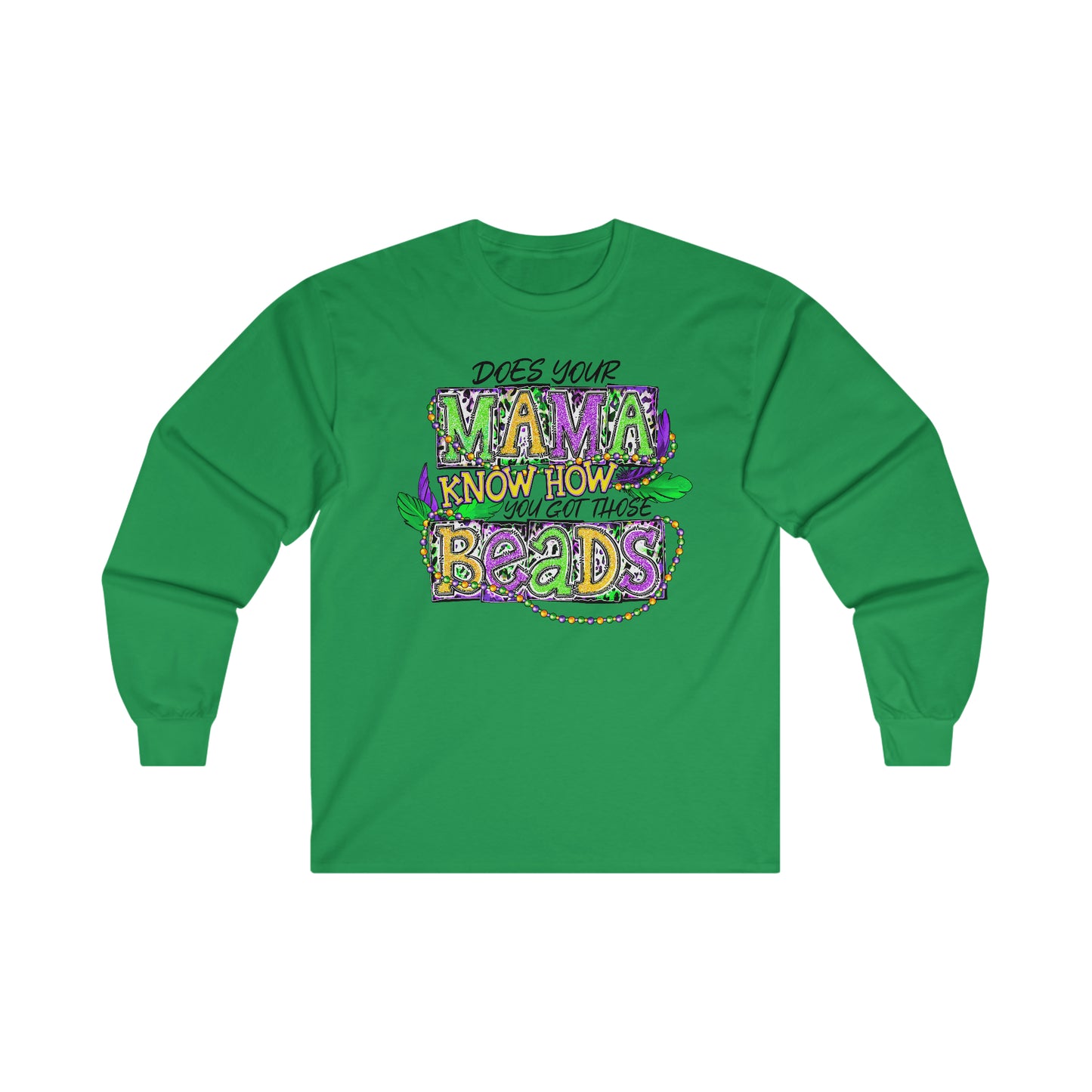 "Yo' MAMA" Ultra Cotton Long Sleeve Tee