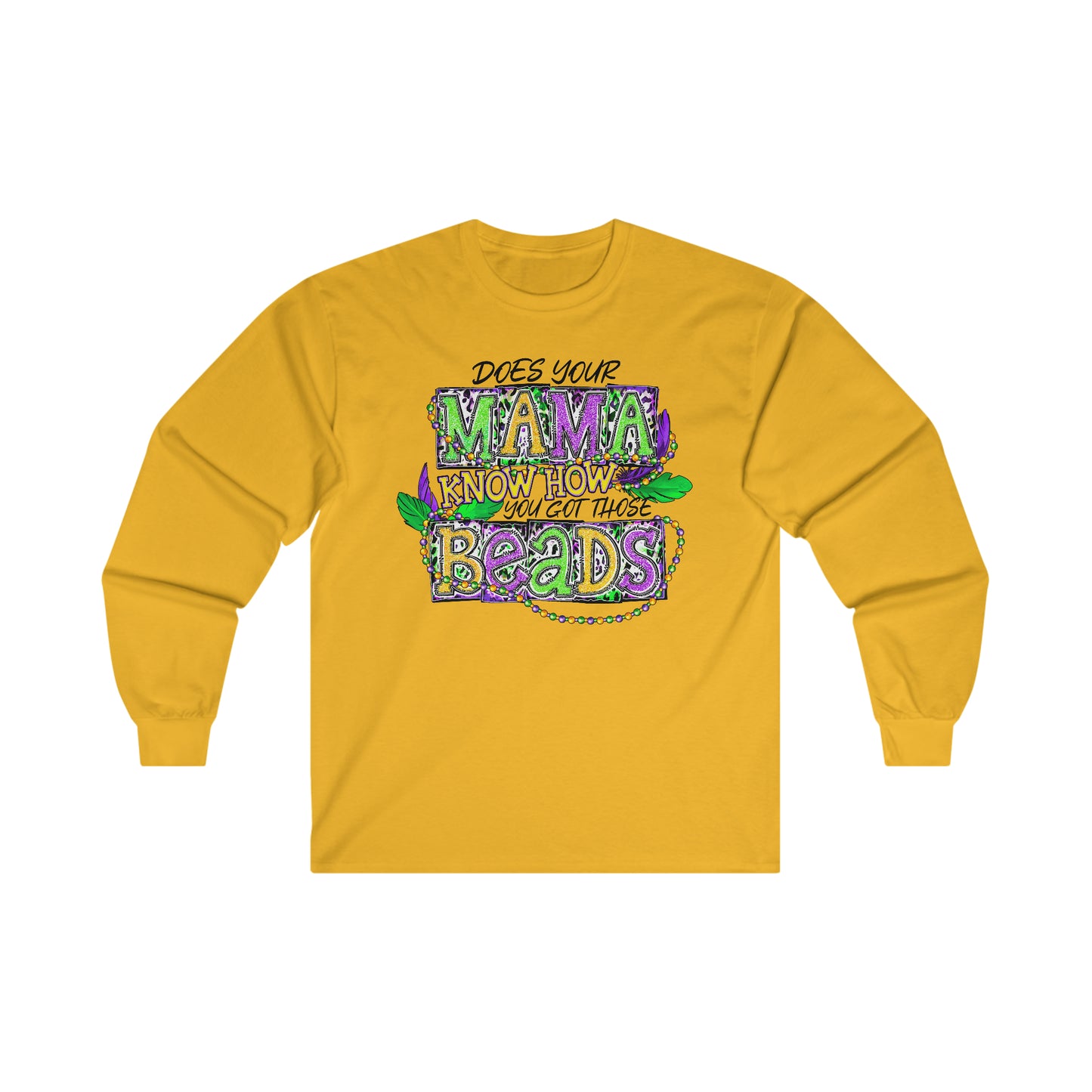 "Yo' MAMA" Ultra Cotton Long Sleeve Tee