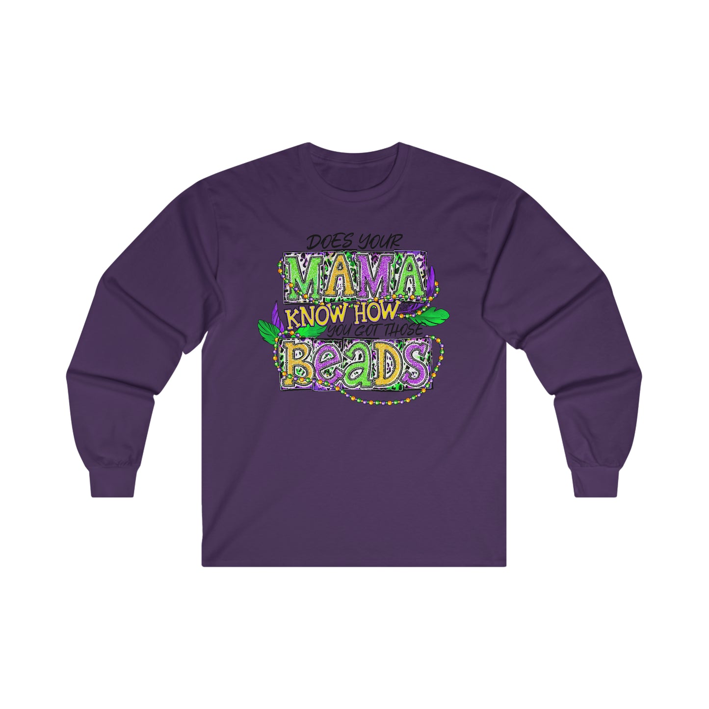 "Yo' MAMA" Ultra Cotton Long Sleeve Tee