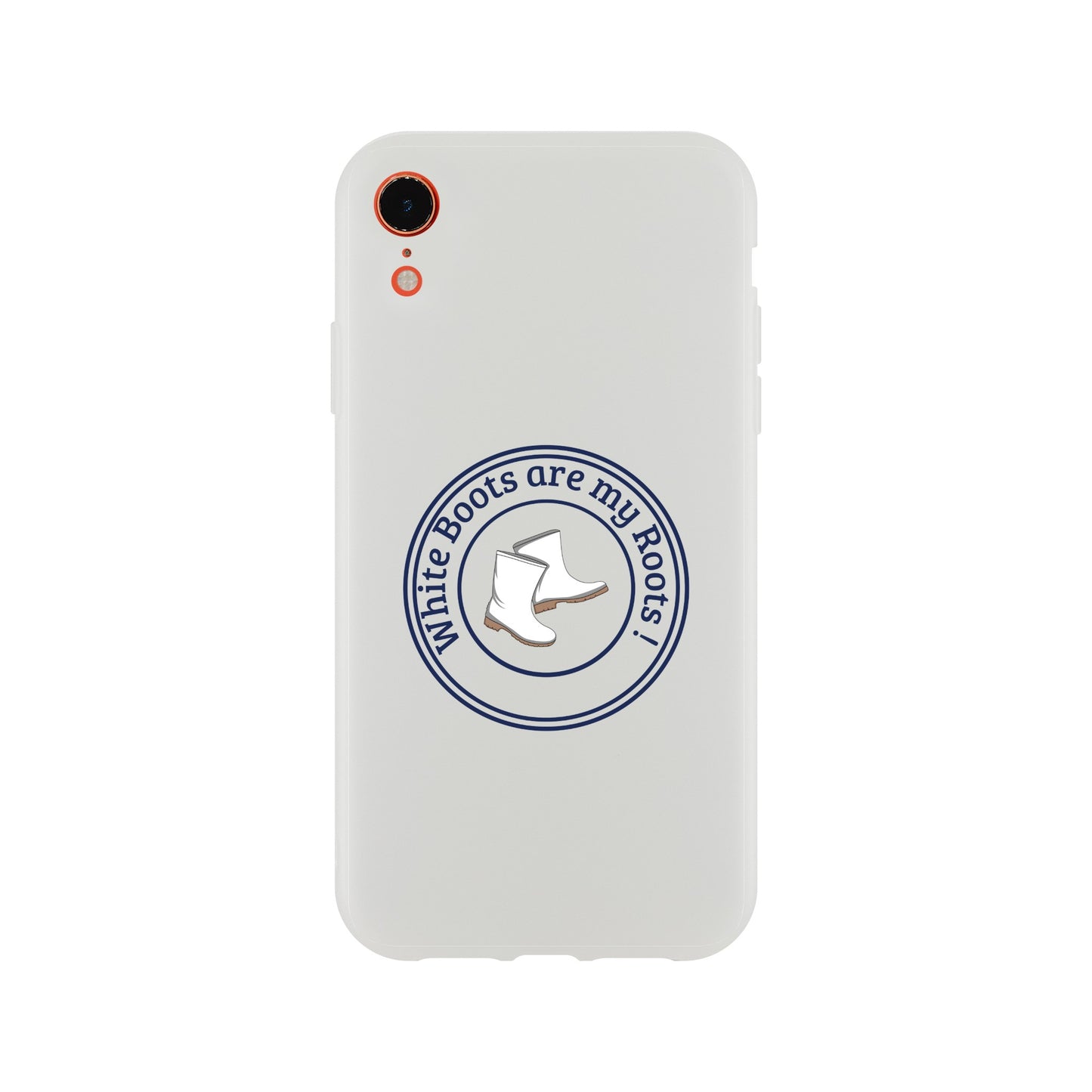 White Boots Flexi Case