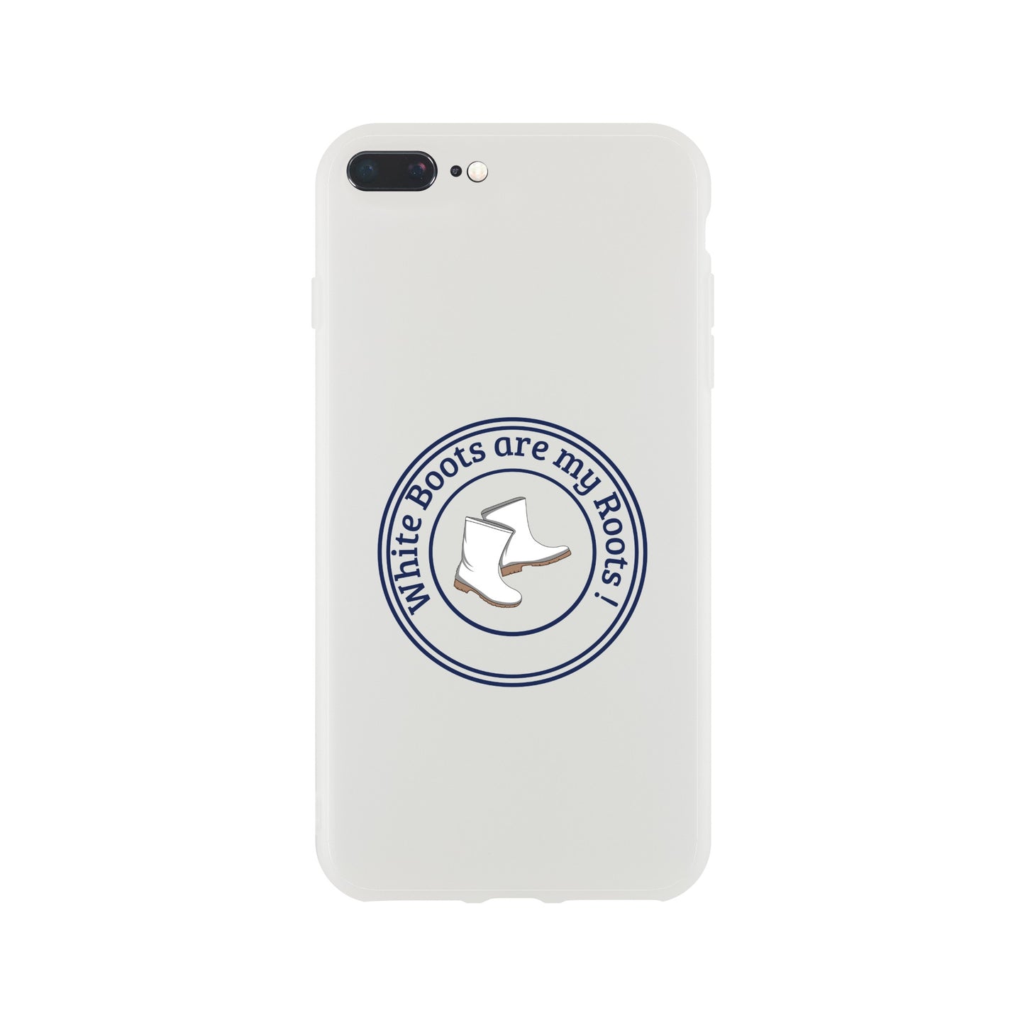 White Boots Flexi Case