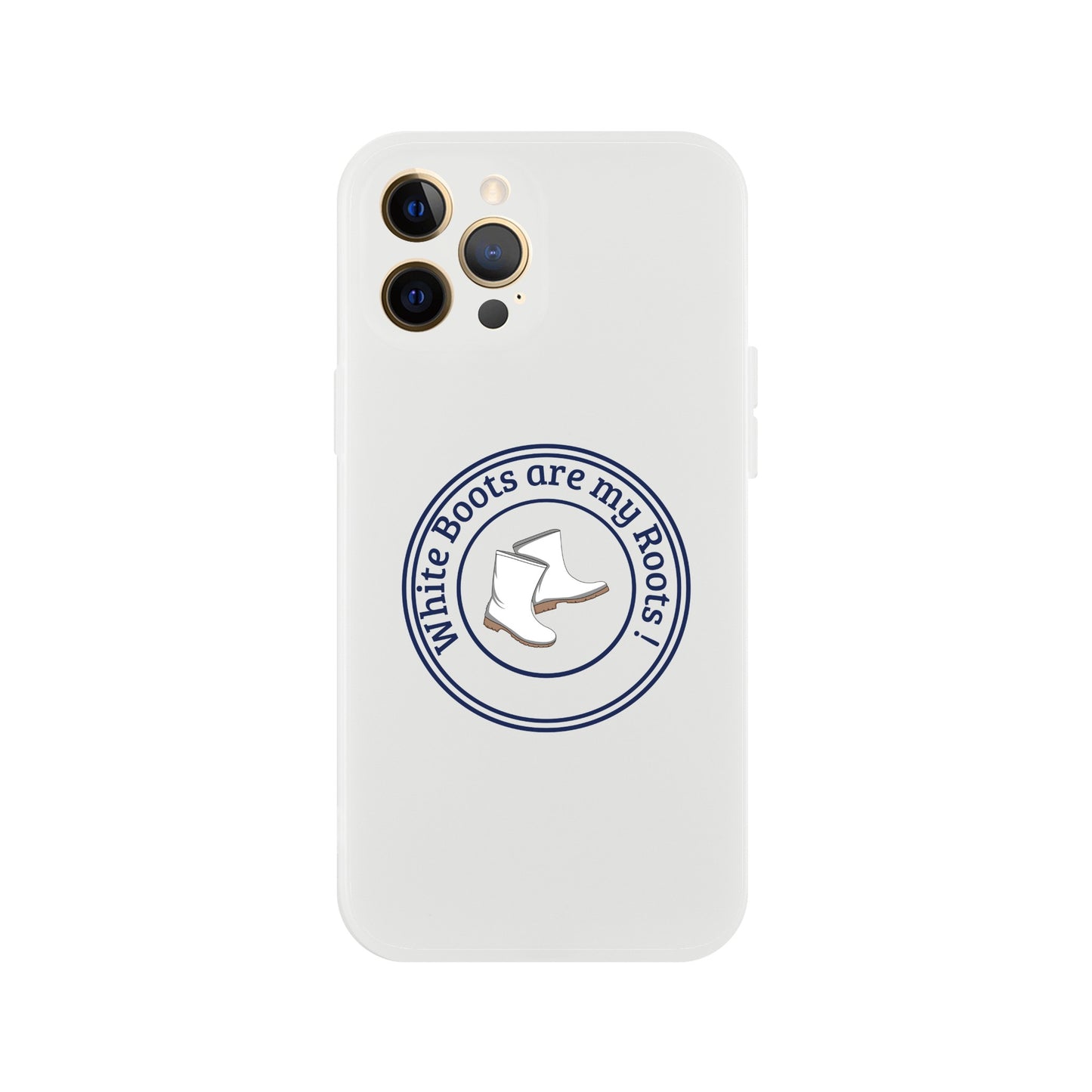 White Boots Flexi Case