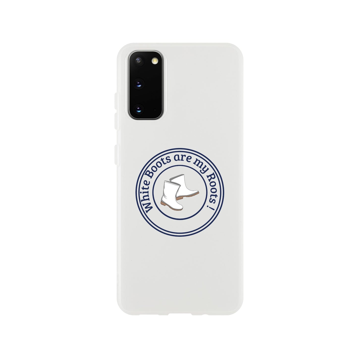 White Boots Flexi Case