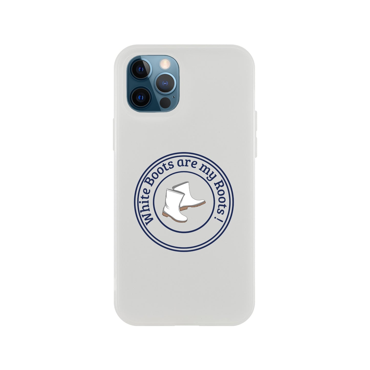 White Boots Flexi Case