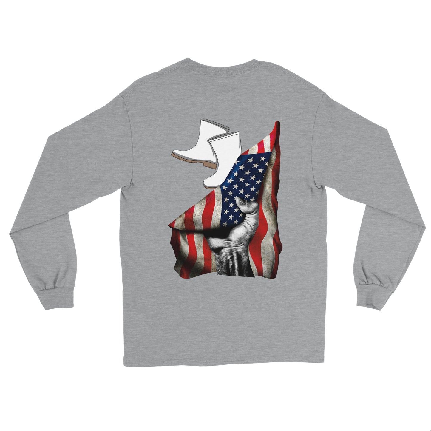 Ameri-Cajun design classic Unisex Long sleeve T-shirt