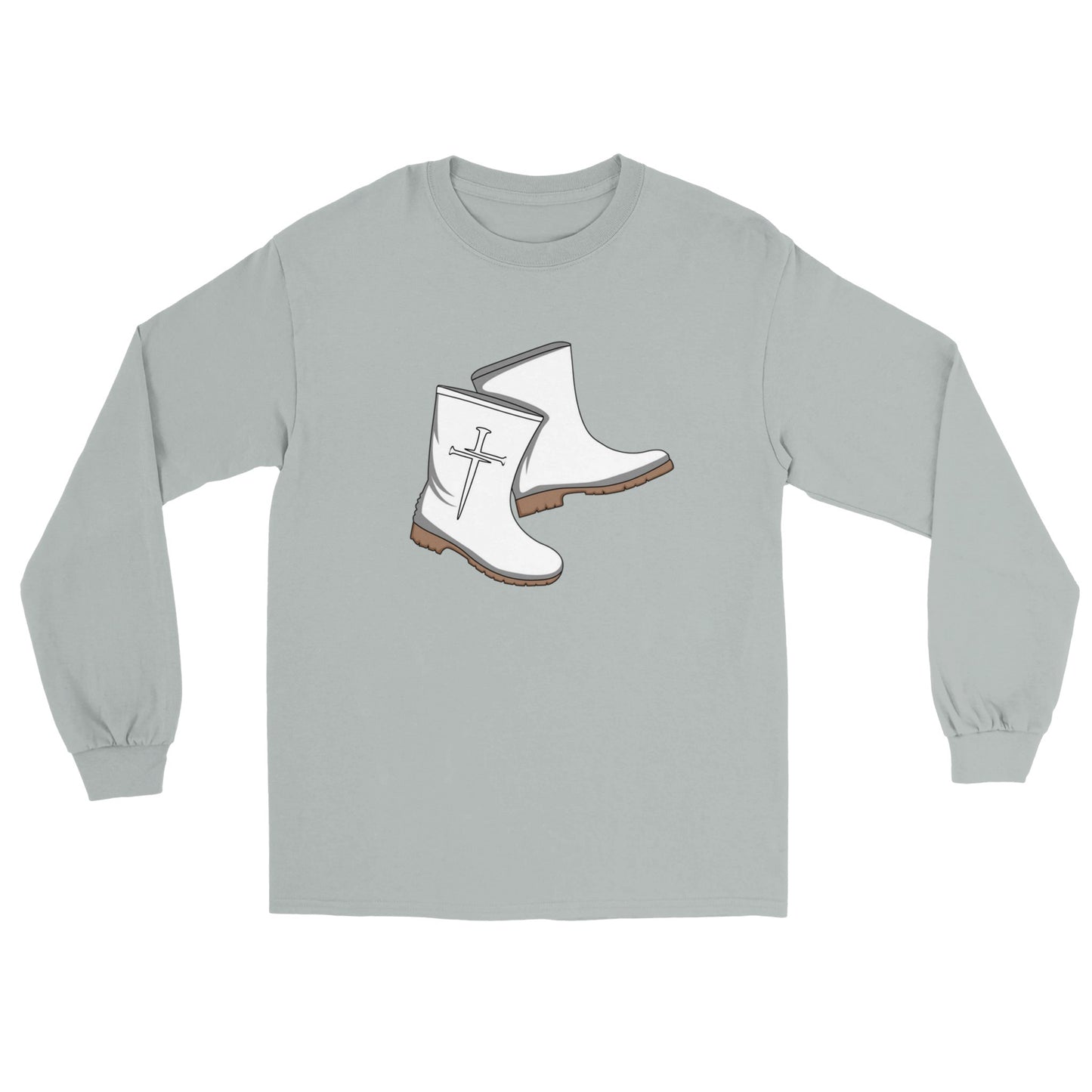 "3 Nails Cross" Classic Unisex Long sleeve T-shirt