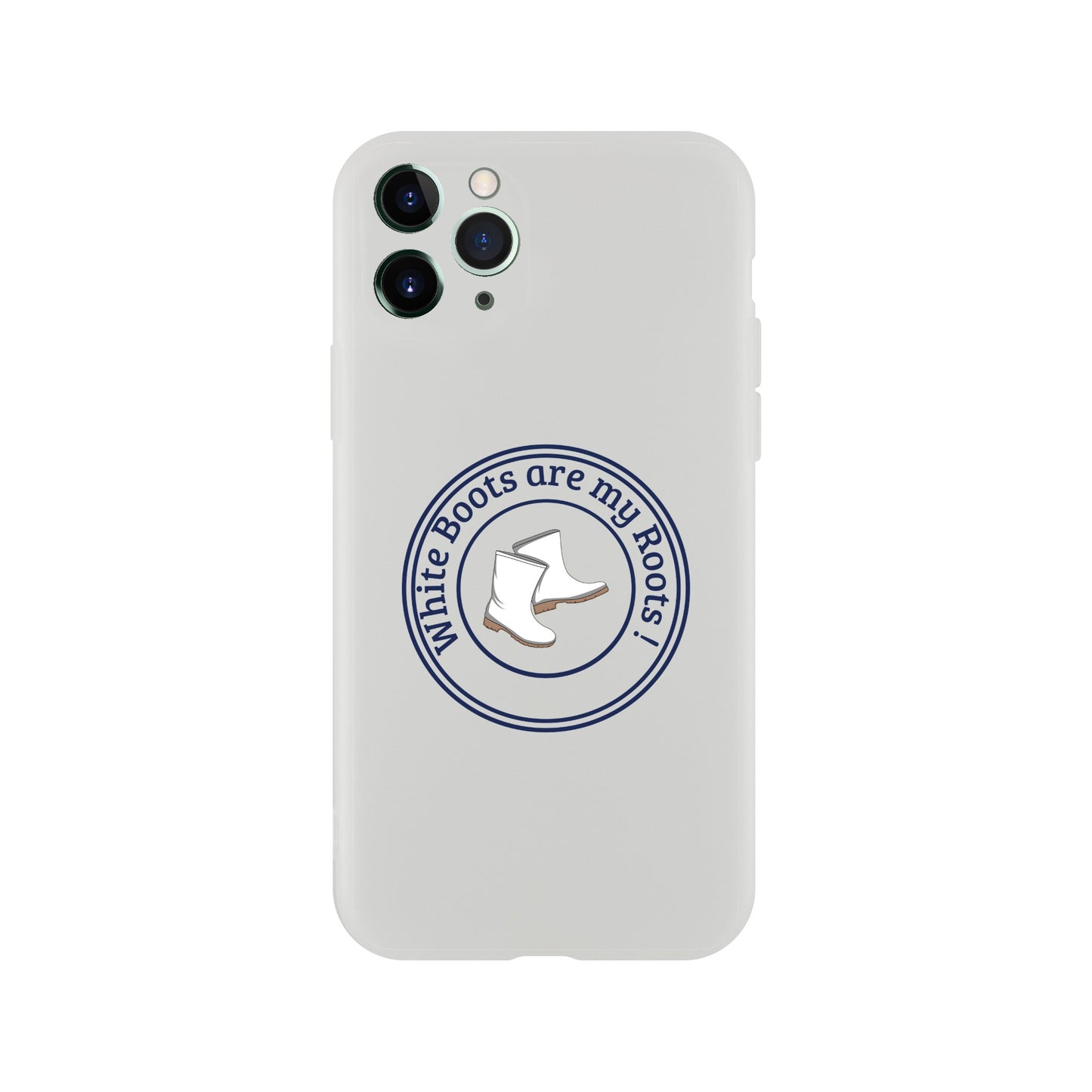 White Boots Flexi Case