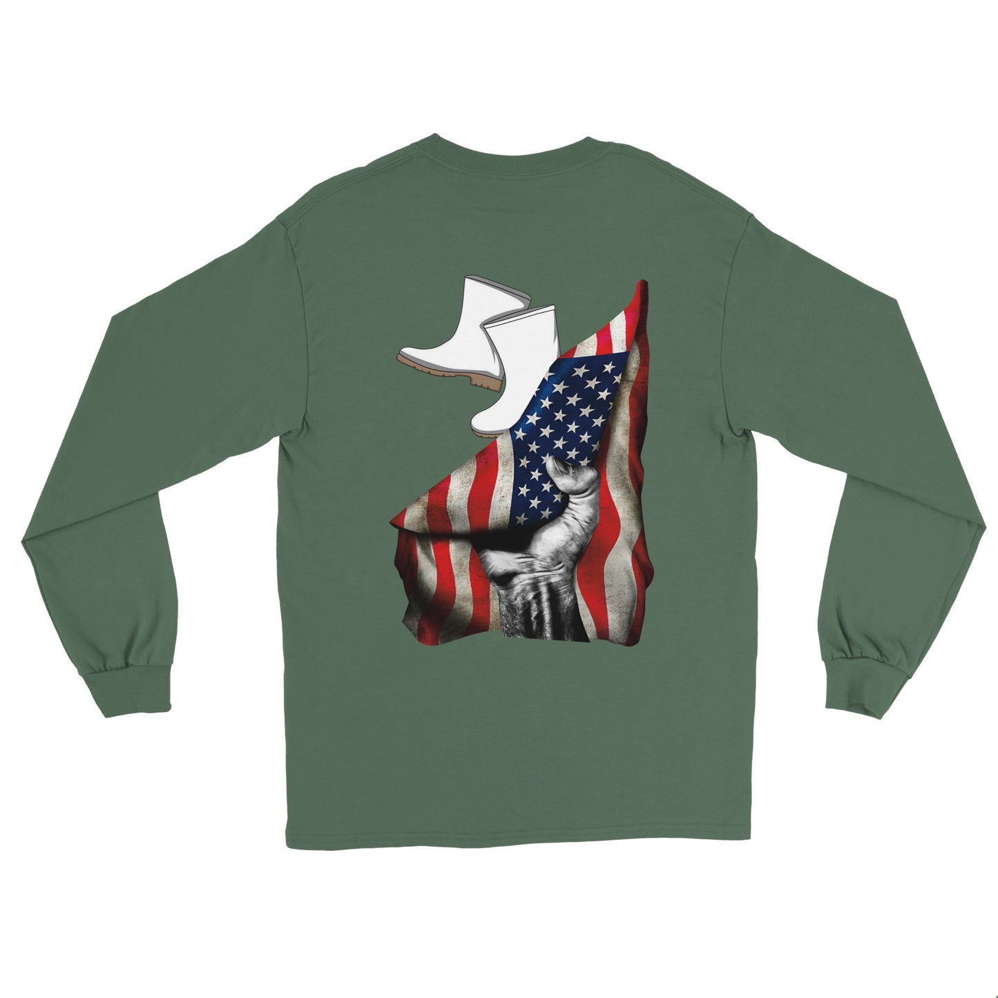 Ameri-Cajun design classic Unisex Long sleeve T-shirt