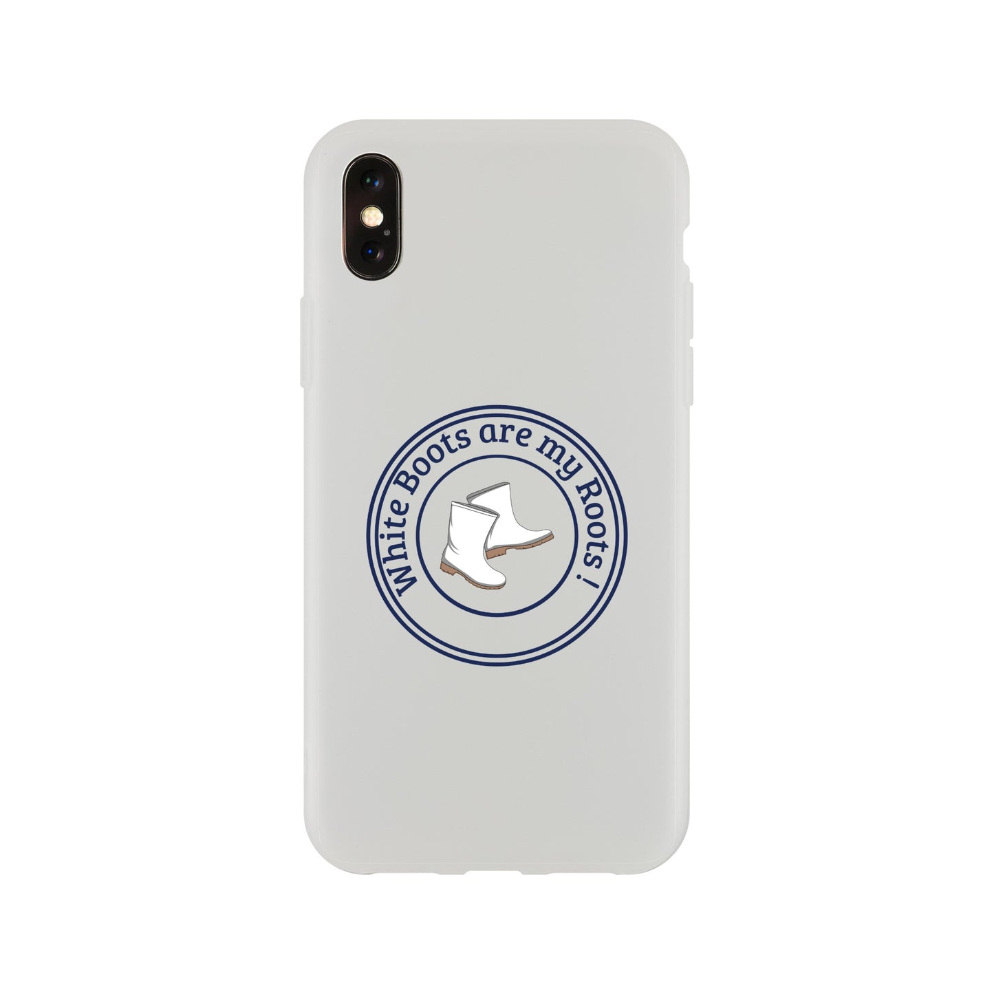 White Boots Flexi Case